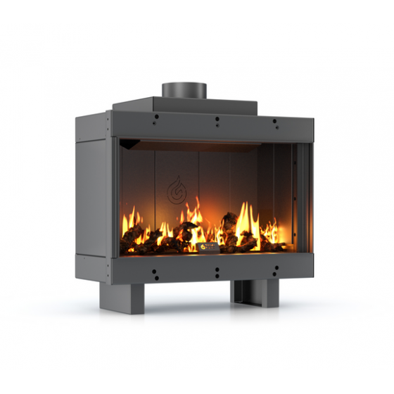 THERMOGATZ Τζάκι Αερίου Ίσιο 70cm 02.204.532